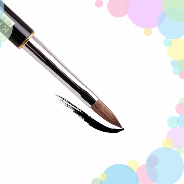 Kira Nails Acrylic 8 brush (Kolinsky) - מברשת אקריל קולינסקי 08 - Image 2