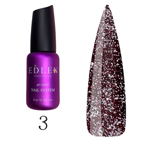 Гель лак Flash Fire Edlen 9ml. №03