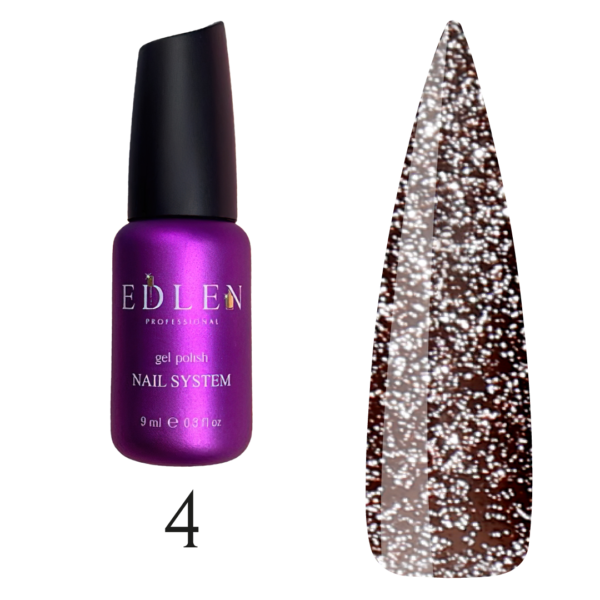 Гель лак Flash Fire Edlen 9ml. №04