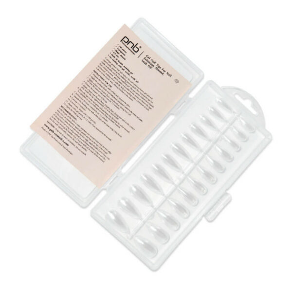 PNB - Gel Tips Almond PNB, Soak off - טיפסים ג'ל לבנייה בג'ל שקד - Image 3