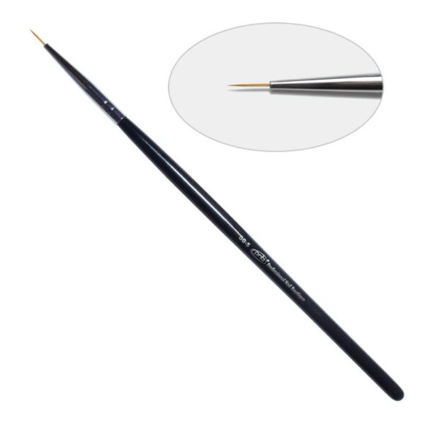 PNB - 1D. Brush for design round 00-s PNB, nylon - (מברשת לעיצוב עגול 00 (ניילון