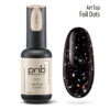 PNB - Art Top PNB, Foil Dots, No Wipe, 8 ml - טופ ארט נקודות פויל ללא נטרול