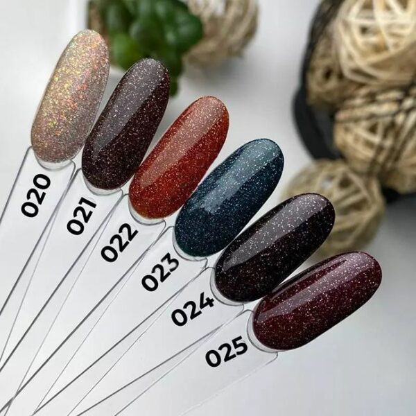 Saga - Гель-лак світловідбивний Fiery Gel, 9 мл №25 - Image 2