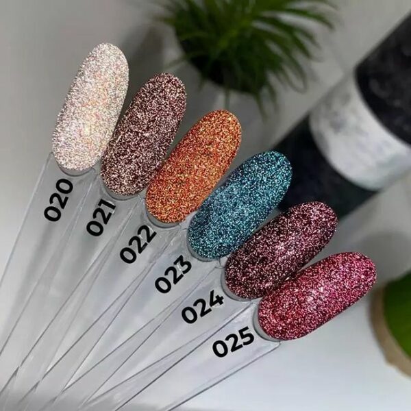 Saga - Гель-лак світловідбивний Fiery Gel, 9 мл №25 - Image 3