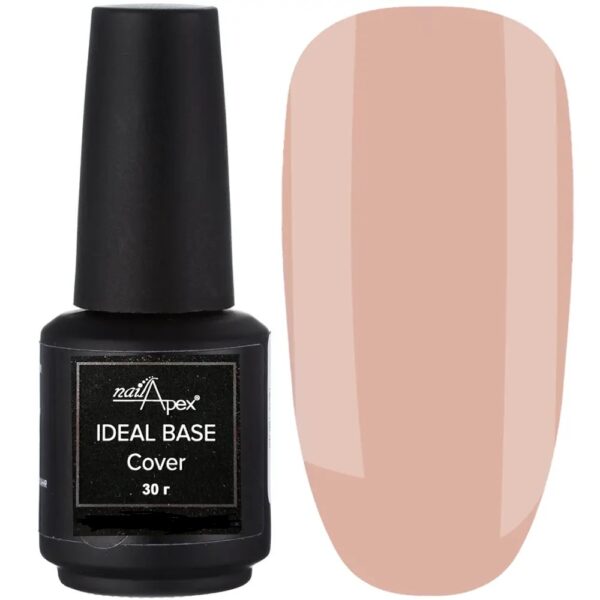 NAILAPEX - IDEAL CAMOUFLAGE BASE №5 (POWDER PINK, TRANSLUCENT), 15ml - כאבר בייס 05 ורוד פודרה