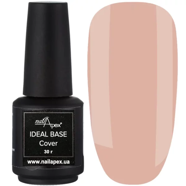 NAILAPEX - IDEAL CAMOUFLAGE BASE №6 (CARAMEL PINK, TRANSLUCENT), 15ml - כאבר בייס 06 ורוד קרמל