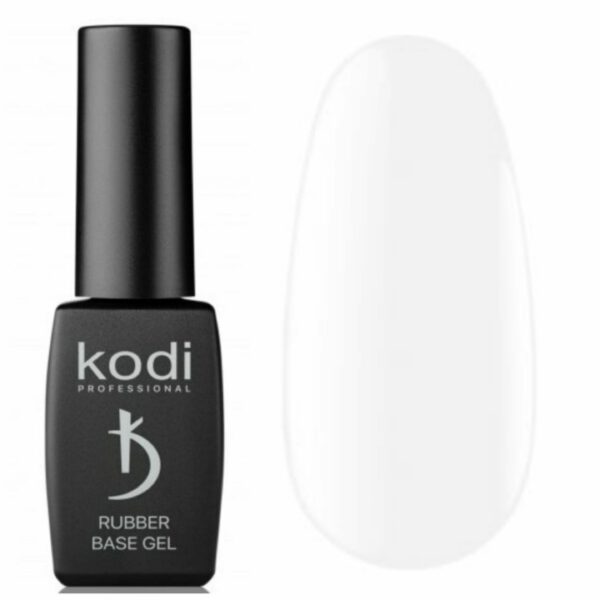 KODI - MILKY rubber base for gel polish, 8ml - ראבר בייס צבע חלבי 8 מל