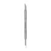 STALEKS - NAIL SPATULA EXPERT 90 TYPE 4.2 - PE-90/4.2 - דוחף עור עם מרית לציפורנים ולהב מעוגל