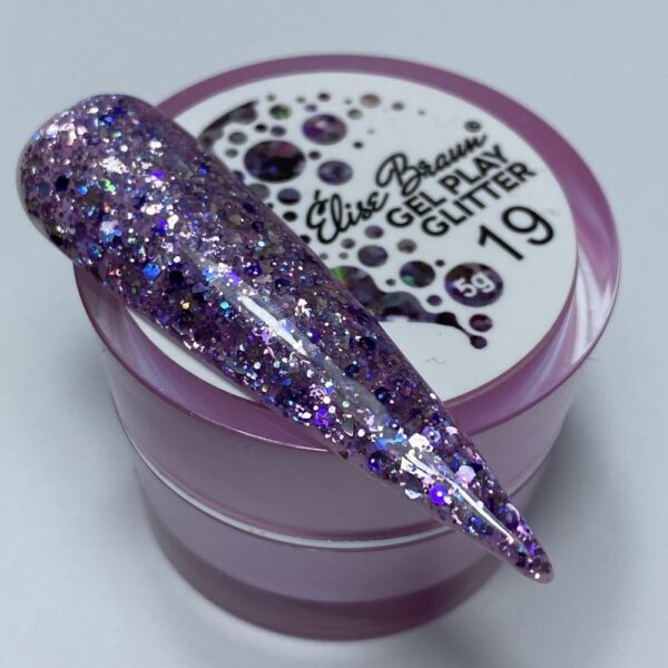 ELISE BRAUN - GEL PLAY GLITTER - ג'ל פליי גליטר - 19 - Image 2