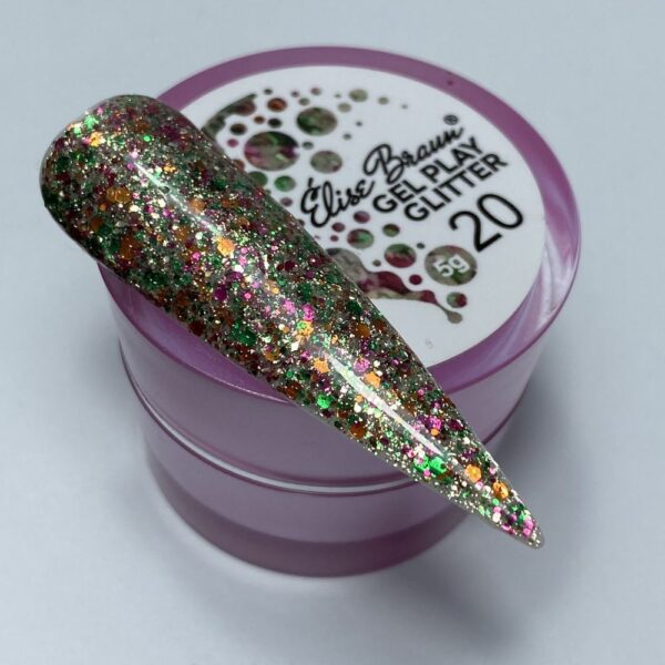 ELISE BRAUN - GEL PLAY GLITTER - ג'ל פליי גליטר - 20 - Image 2