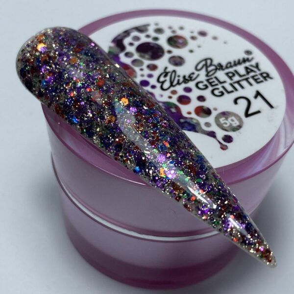 ELISE BRAUN - GEL PLAY GLITTER - ג'ל פליי גליטר - 21 - Image 2