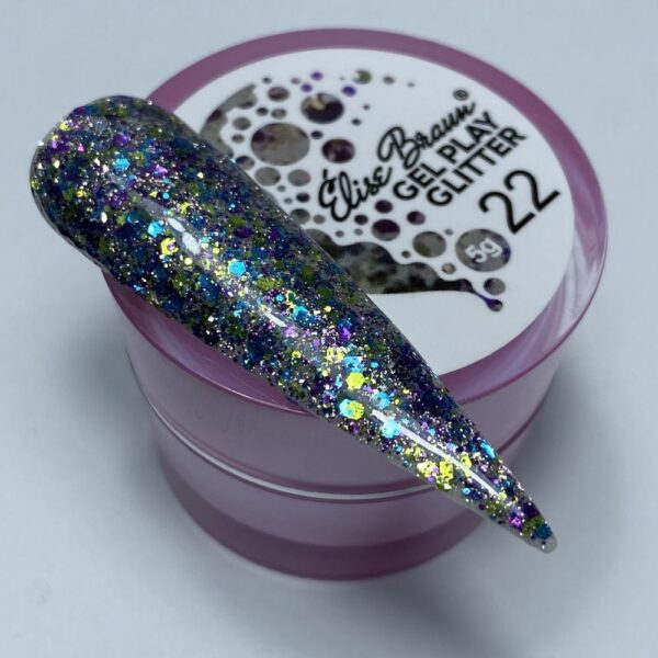 ELISE BRAUN - GEL PLAY GLITTER - ג'ל פליי גליטר - 22 - Image 2