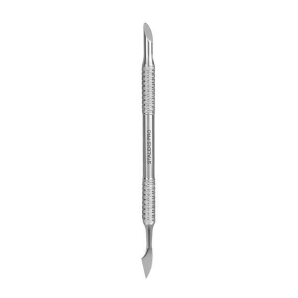 STALEKS - NAIL SPATULA EXPERT 90 TYPE 3 - PE-90/3 - דוחף עור עם מרית לציפורנים + גרזן