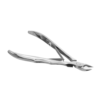 STALEKS - PROFESSIONAL NIPPERS FOR LEATHER EXPERT 10  NE-10-9 - NE-10/9 צבתית אקספרט לעור