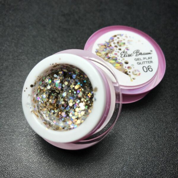ELISE BRAUN - GEL PLAY GLITTER - ג'ל פליי גליטר - 06 - Image 2