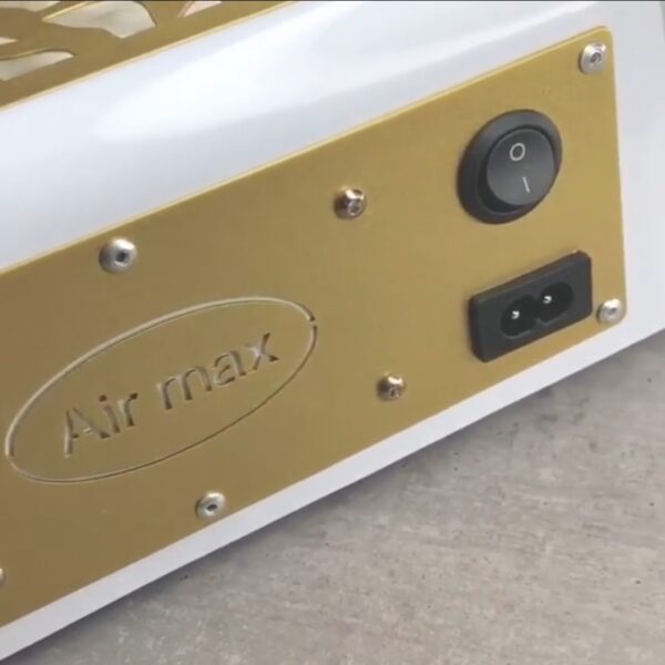 AIR MAX - Vacuum Cleaner PANTHER (white + gold) - שואב אבק מקצועי פנתר לבן זהב - Image 2