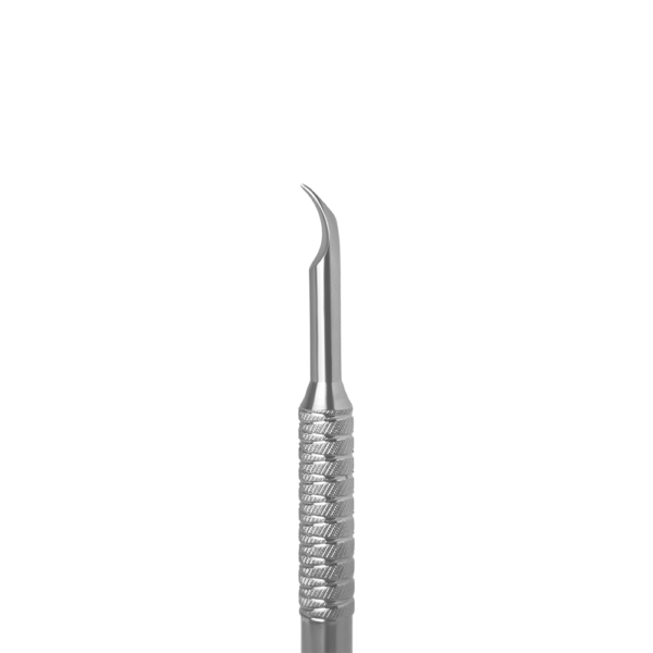 STALEKS - NAIL SPATULA EXPERT 90 TYPE 4.2 - PE-90/4.2 - דוחף עור עם מרית לציפורנים ולהב מעוגל - Image 3