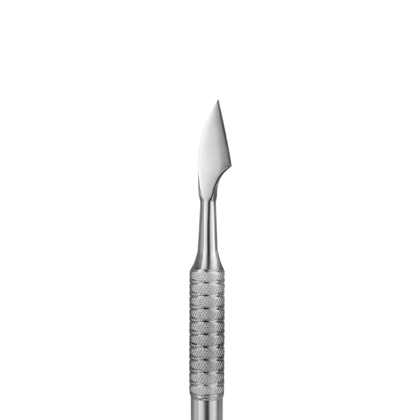 STALEKS - NAIL SPATULA EXPERT 90 TYPE 3 - PE-90/3 - דוחף עור עם מרית לציפורנים + גרזן - Image 3
