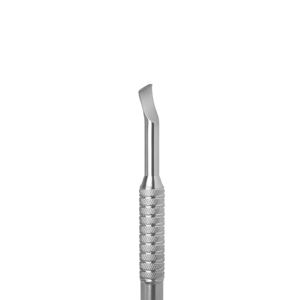 STALEKS - NAIL SPATULA EXPERT 90 TYPE 4.2 - PE-90/4.2 - דוחף עור עם מרית לציפורנים ולהב מעוגל - Image 4