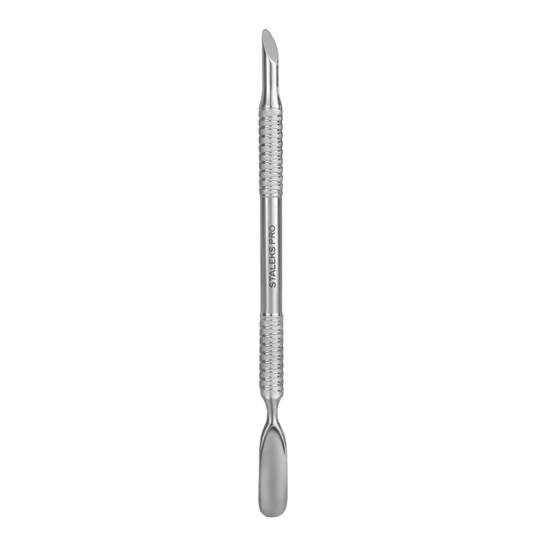 STALEKS - NAIL SPATULA EXPERT 90 TYPE 2  - PE-90/2 - דוחף עור עם מרית לציפורנים