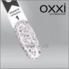 Гель-лак Granite Oxxi 1, білий з крихтою, 10мл