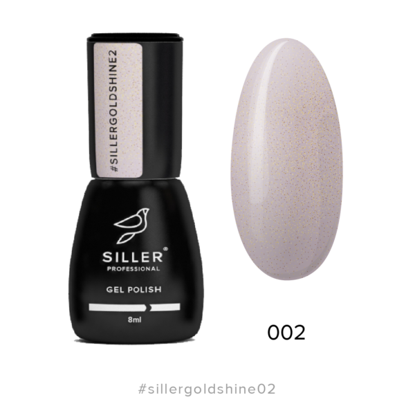 Siller - Гель-лак Gold Shine №02, 8 мл