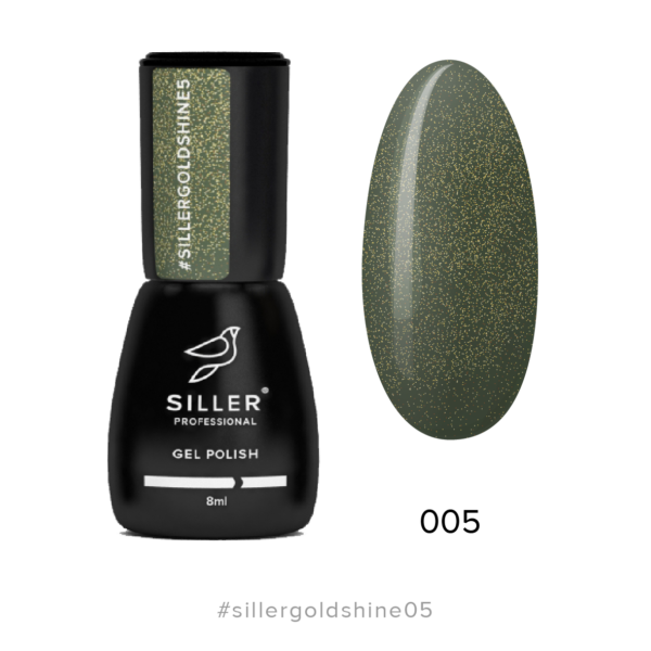 Siller - Гель-лак Gold Shine №05, 8 мл