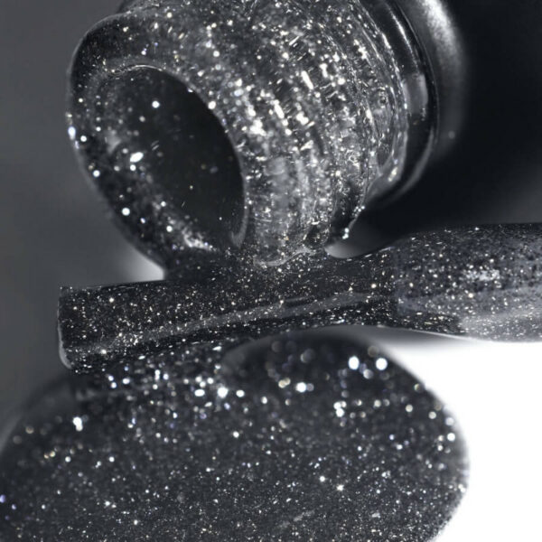 PNB - Гель лак 8ml - Shock Effect, Crystal black 09 - Image 2