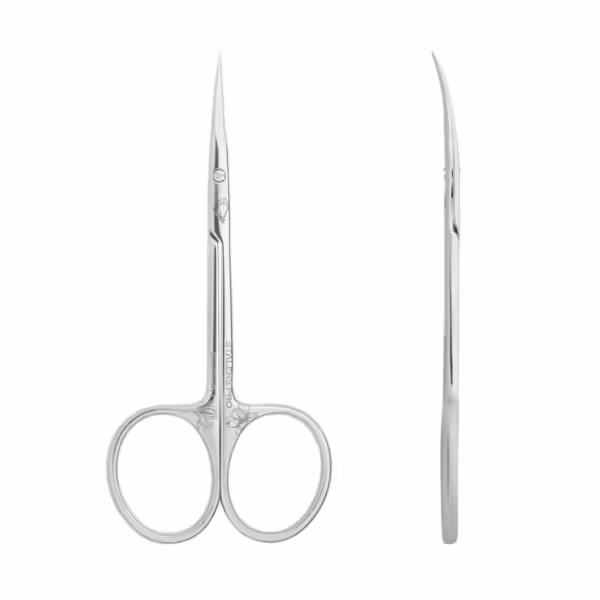 STALEKS - Professional scissors for cuticle EXCLUSIVE "Magnolia" (SX-22/1) - אקסלוסיב מספריים לקטיקולה