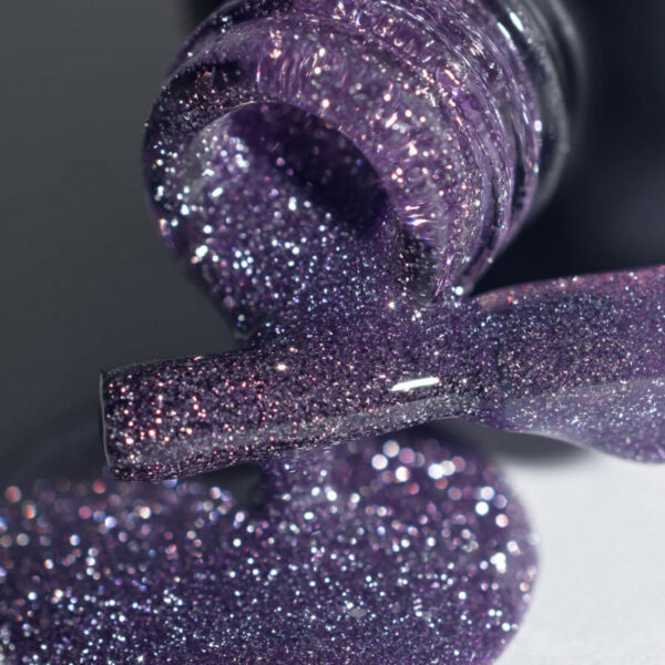 PNB - Gel polish PNB 8ml - Shock Effect, Purple 11 - אפקט שוק - 11 פלאש - Image 2