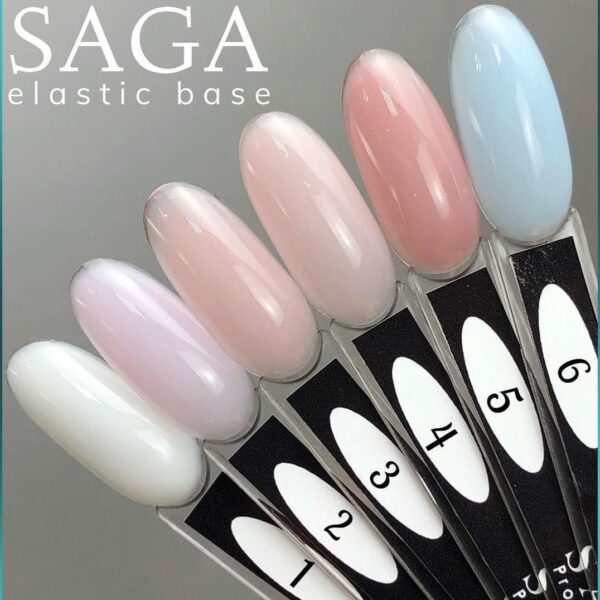 SAGA - База для гель-лаку Cover Base Elastic 15 мл №4 - Image 2