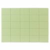 SET OF MINI BUFFS 120/120, COLOR: GREEN (50PCS / PACK) - ערכת מיני באפר 120/120, צבע: ירוק (50 יח ' אריזה)