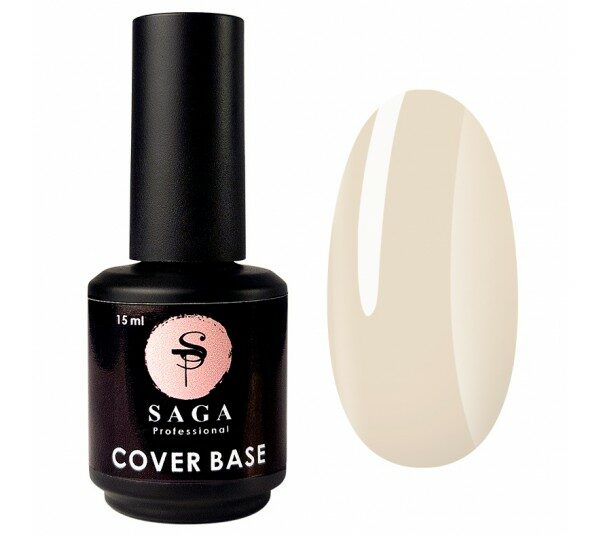 SAGA - База для гель-лаку Cover Base Elastic 15 мл №1