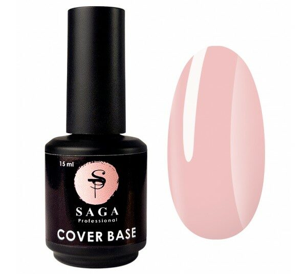 SAGA - База для гель-лаку Cover Base Elastic 15 мл №3