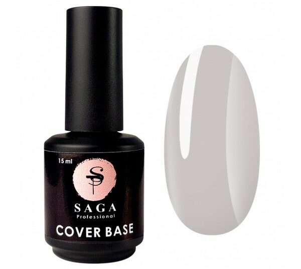SAGA - База для гель-лаку Cover Base Elastic 15 мл №6