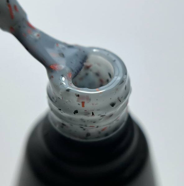 Siller - Terrazzo Base №1 камуфлююча база для нігтів (з кольоровою поталлю), 8 мл - Image 2
