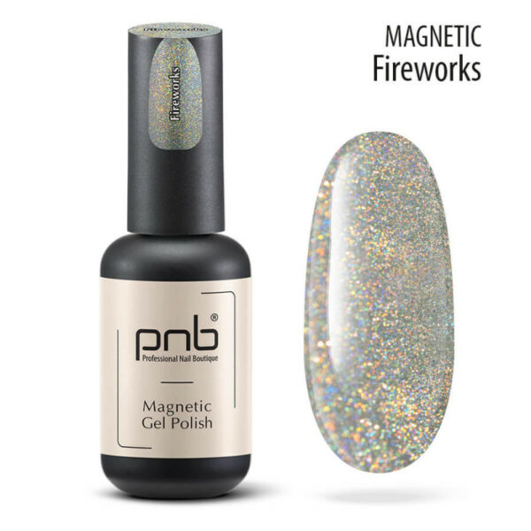 PNB - Fireworks Magnetic Gel Polish - ג'ל זיקוקים מגנטי 8 מל