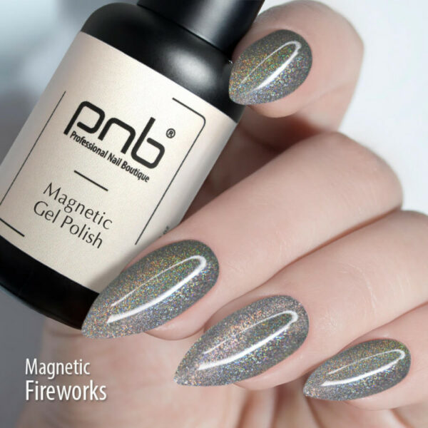 PNB - Fireworks Magnetic Gel Polish - ג'ל זיקוקים מגנטי 8 מל - Image 3