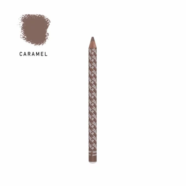 ZOLA Олівець для брів пудровий Powder Brow Pencil Caramel