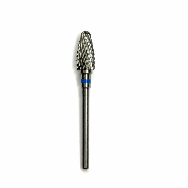 Carbide drill bit 3/32 blue,  - ראש הסרת ג'ל קרבייד כחול 3/32 - Image 2