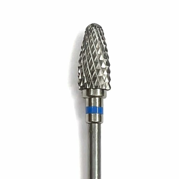 Carbide drill bit 3/32 blue,  - ראש הסרת ג'ל קרבייד כחול 3/32