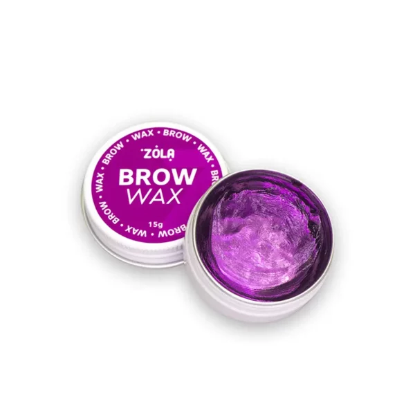 Zola Wax for fixing eyebrows Brow Wax, 15 gr - ווקס גבות לקיבוע 15 גרם - Image 2