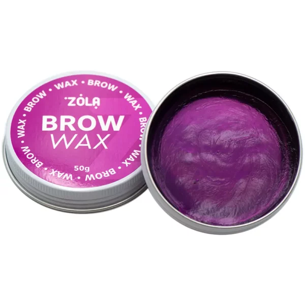 Zola Wax for fixing eyebrows Brow Wax, 50 gr - ווקס גבות לקיבוע 50 גרם - Image 2