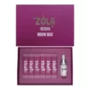ZOLA Henna Box (Henna Box) 6 pcs 5 gr -  סט 6 צבעים חומים לגבות 5 גרם 6 יחידות