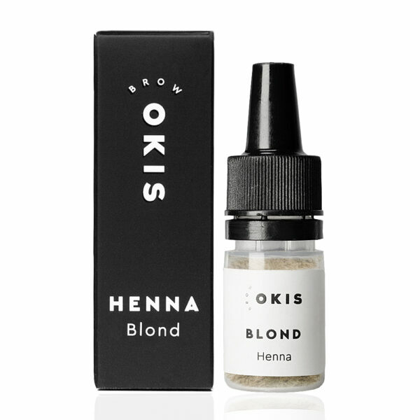 OKIS BROW - Henna for eyebrows BLOND 5 g - צבע חינה לגבות 5 גרם בלונד