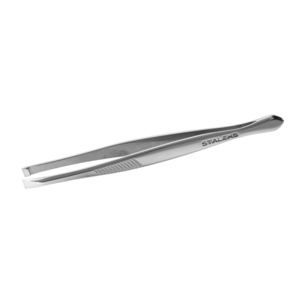 STALEKS EYEBROW TWEEZERS CLASSIC 10 TYPE 1 - TC-10/1 - פינצטה קלאסיק לעיצוב גבות - Image 2