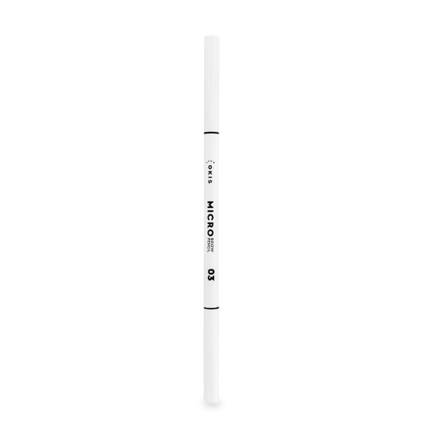 OKIS BROW - Powder pencil for eyebrows Gentle Brown 03, 0.5 g - עיפרון אבקה לגבות צבע חום עדין 03
