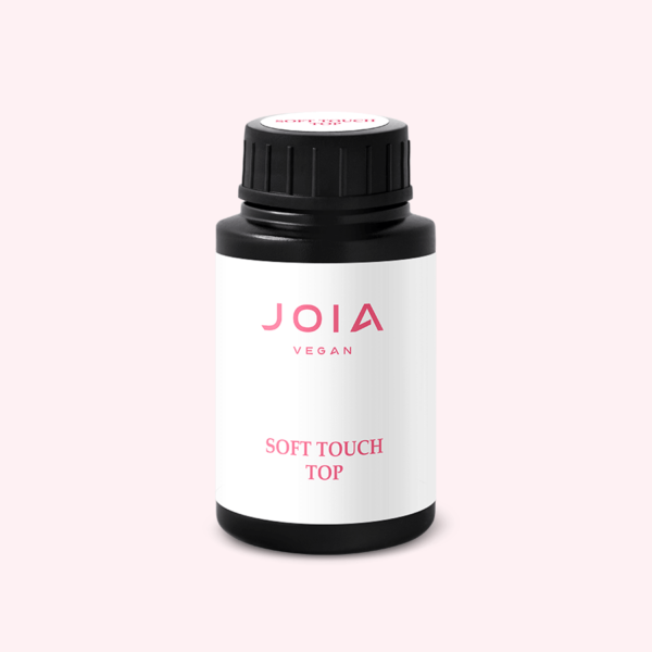 JOIA vegan - Топ для гель-лаку Soft Touch Top No Wipe, матовий 30 ml