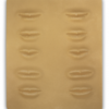 Lip model for permanent makeup artists - דגמי שפתיים לאימוני איפור קבוע
