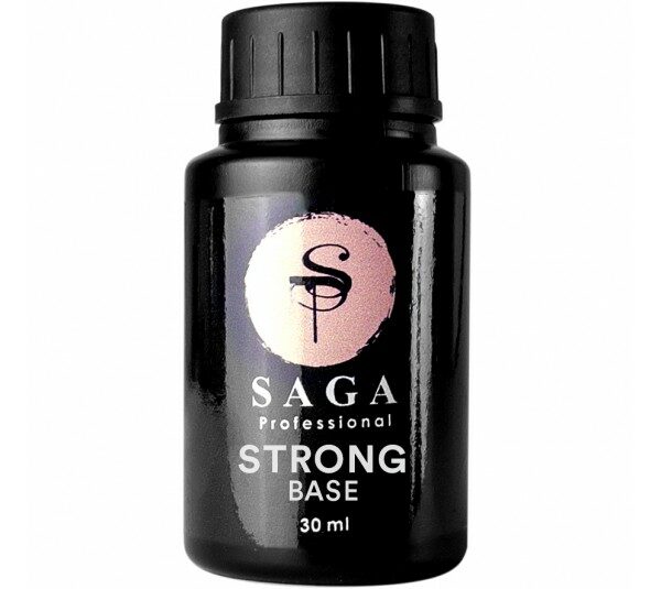 SAGA - База для гель-лаку Rubber Base STRONG, 30 мл